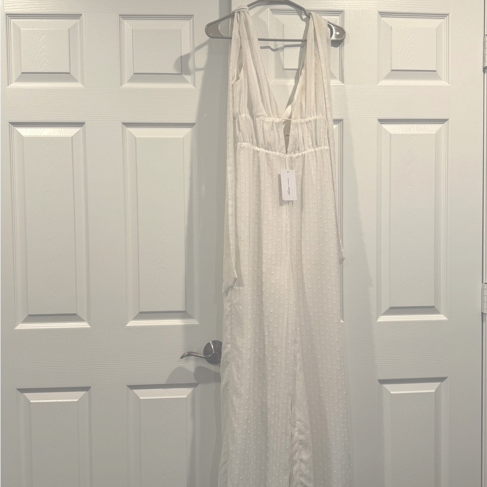 Lovers + Friends - White Jumpsuit (XXS)